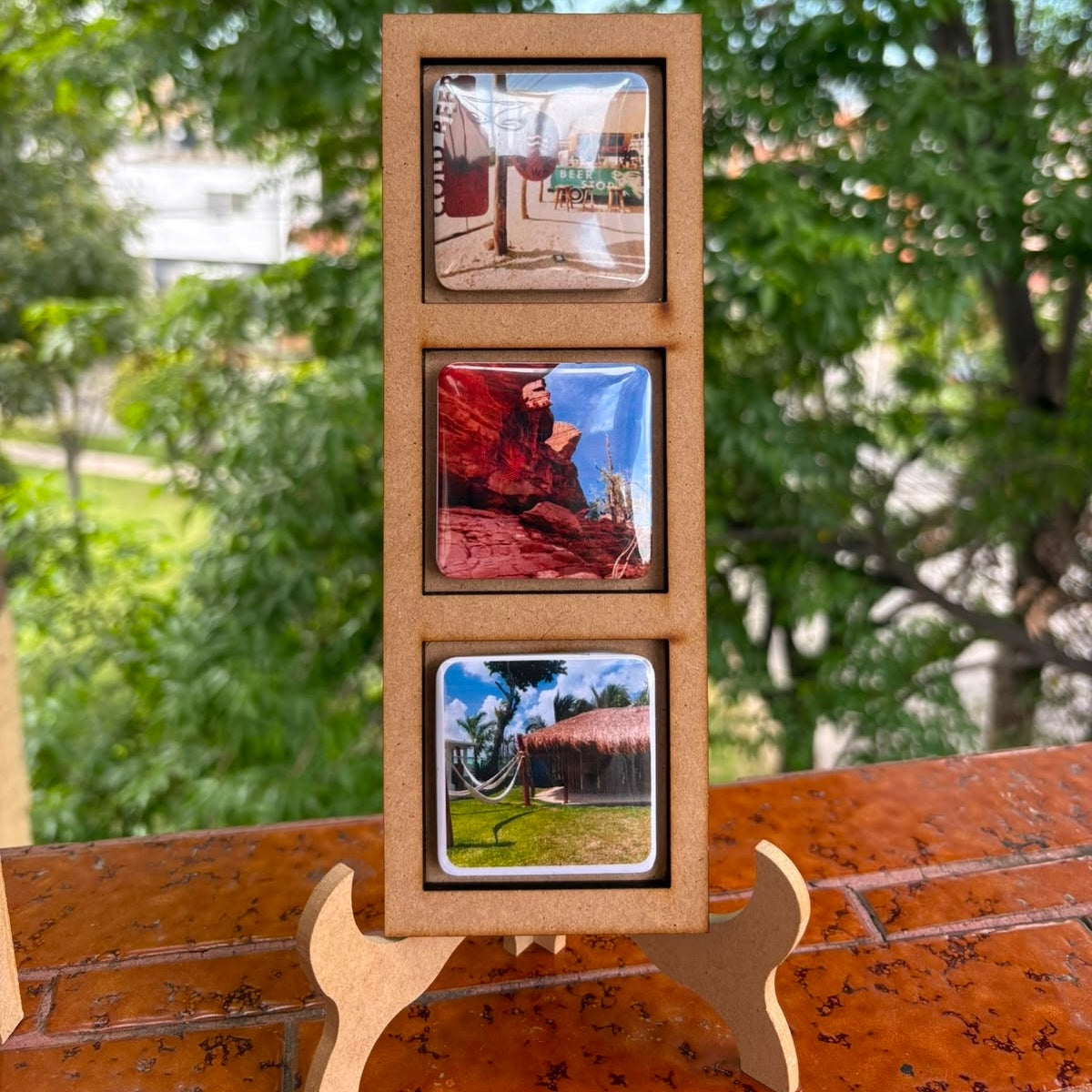 Imán 3D + Marco